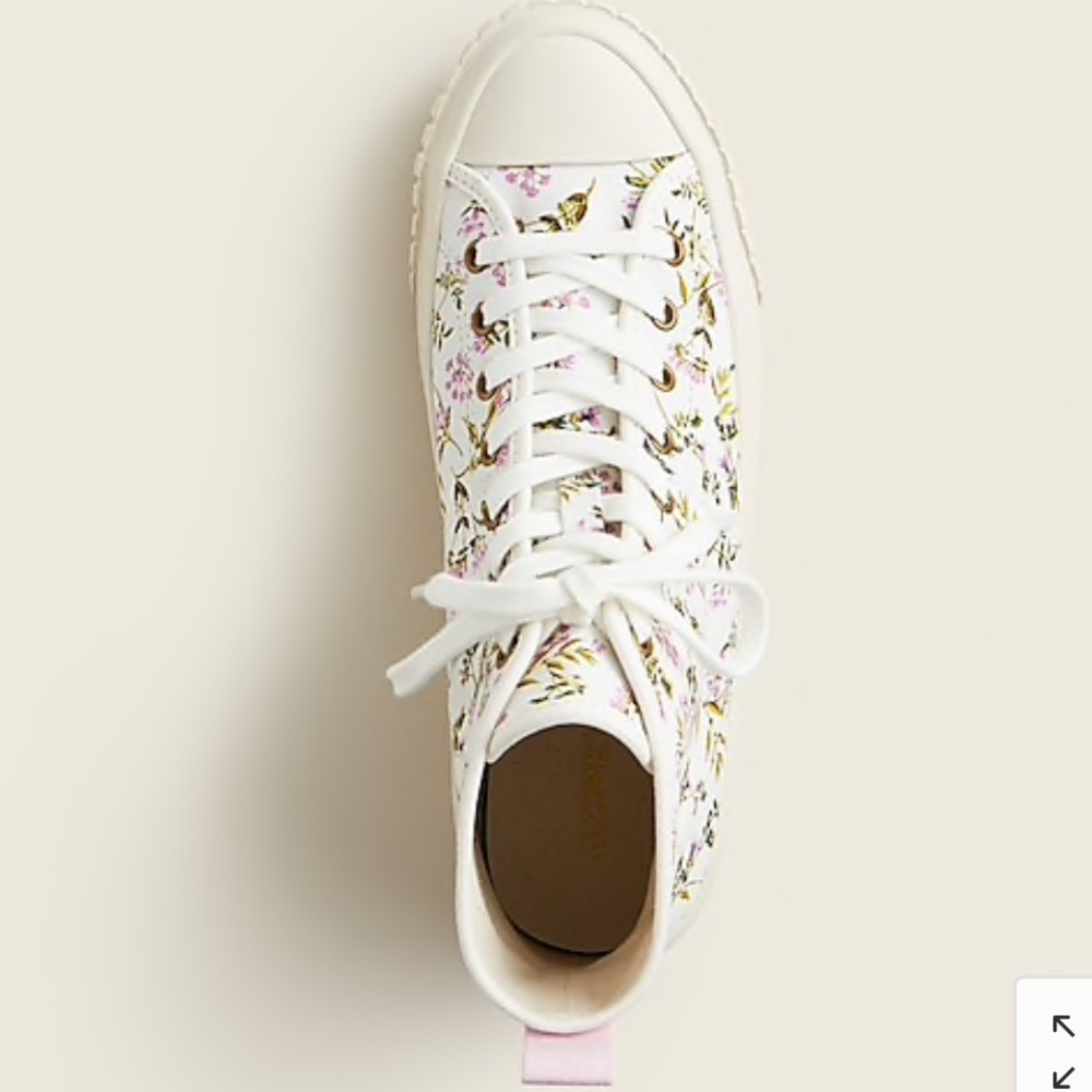 JCREW- CLASSIC HIGH-TOP SNEAKERS  NIB